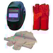 Welding Headshields, Lenses, Aprons & Gloves